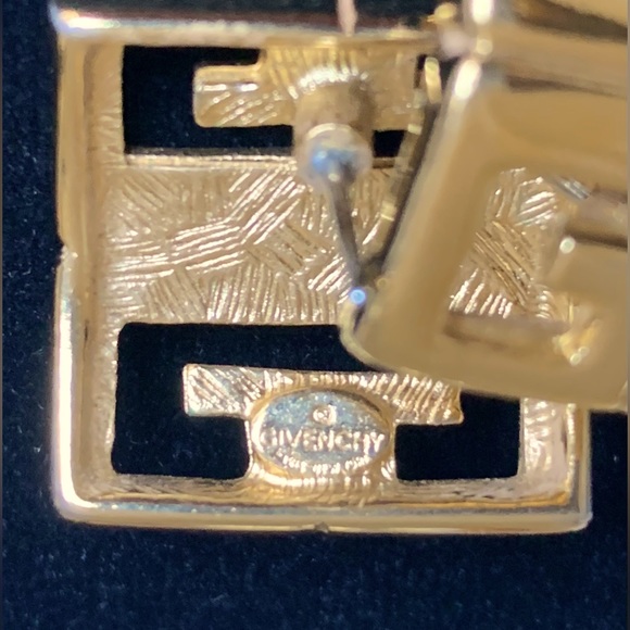Vintage Givenchy Four G Earrings - Picture 7 of 7